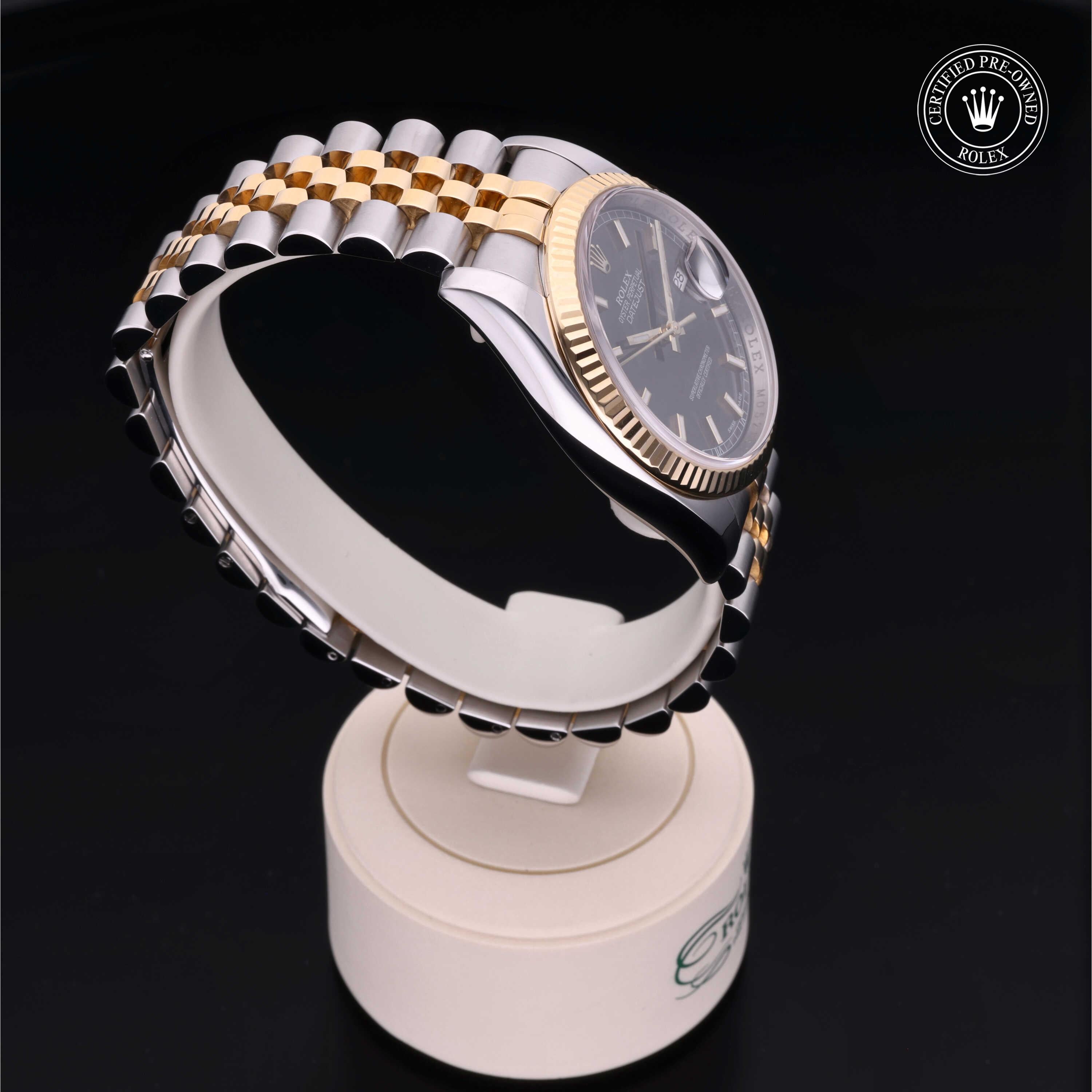 Rolex Certified Pre-Owned Datejust 36mm 116233 M052150 - 360° view