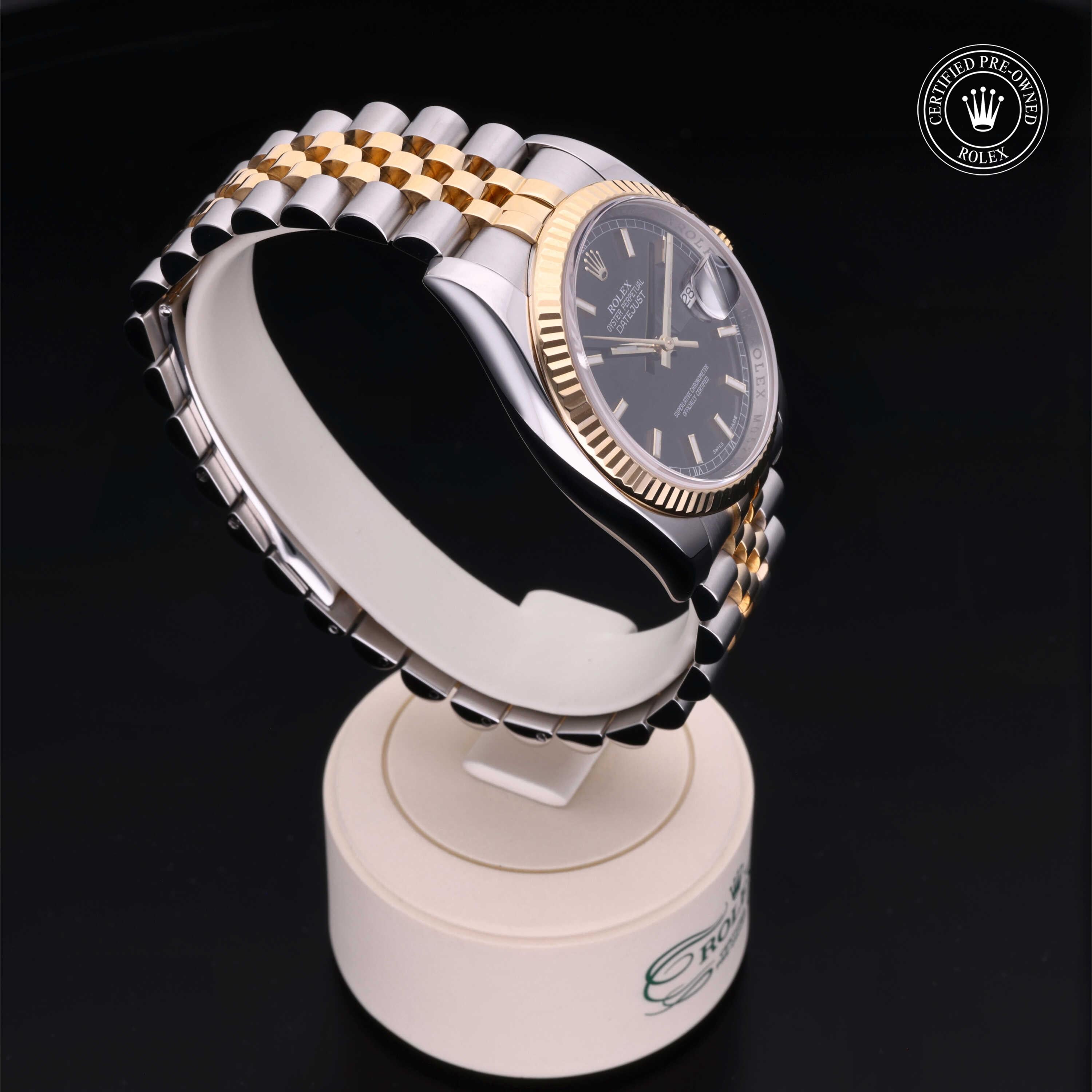 Rolex Certified Pre-Owned Datejust 36mm 116233 M052150 - 360° view