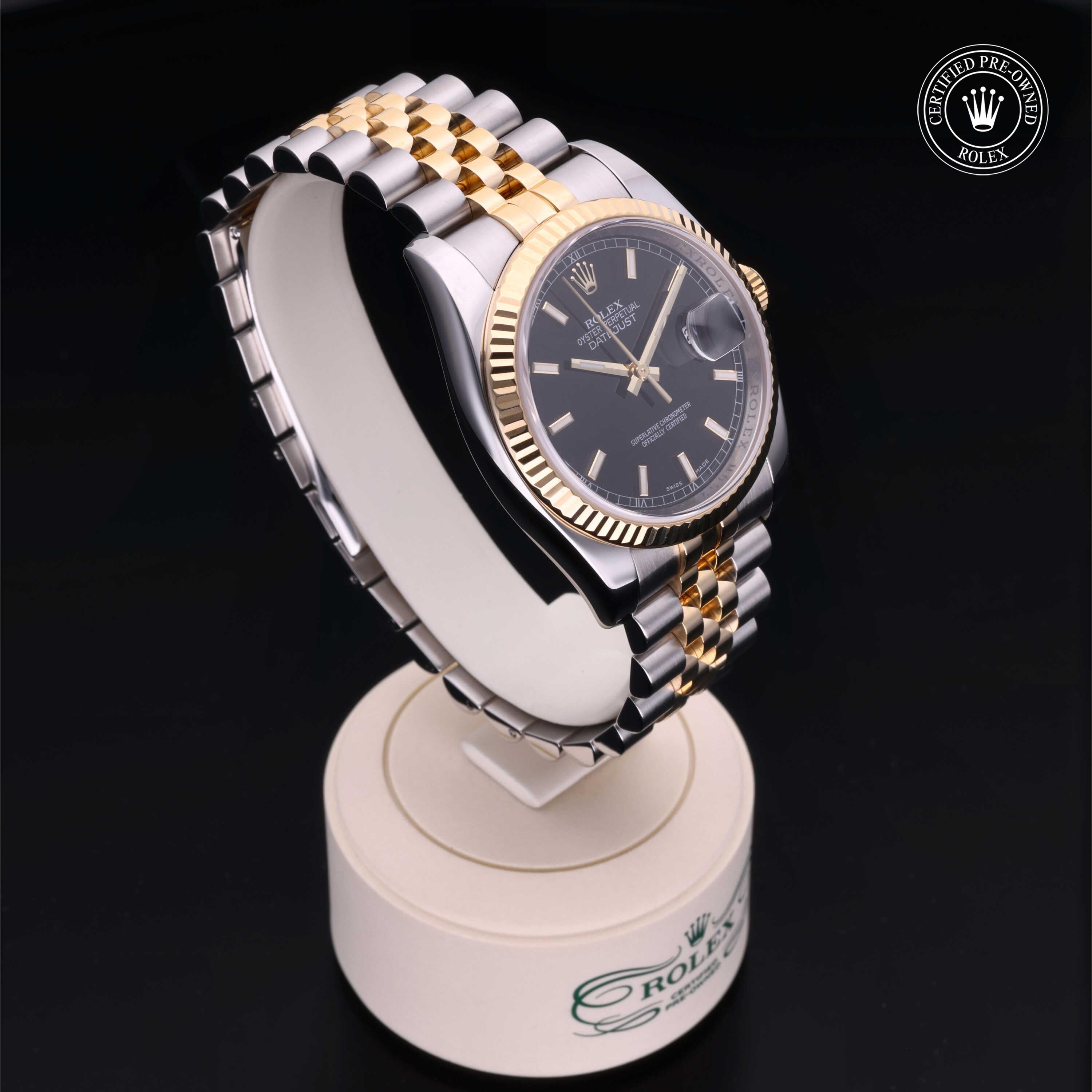 Rolex Certified Pre-Owned Datejust 36mm 116233 M052150 - 360° view