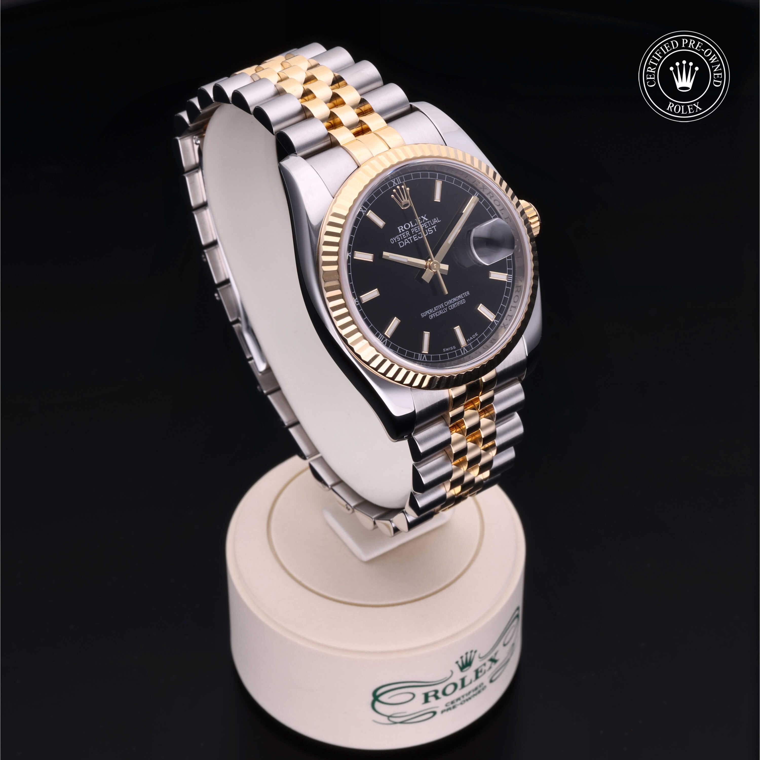 Rolex Certified Pre-Owned Datejust 36mm 116233 M052150 - 360° view
