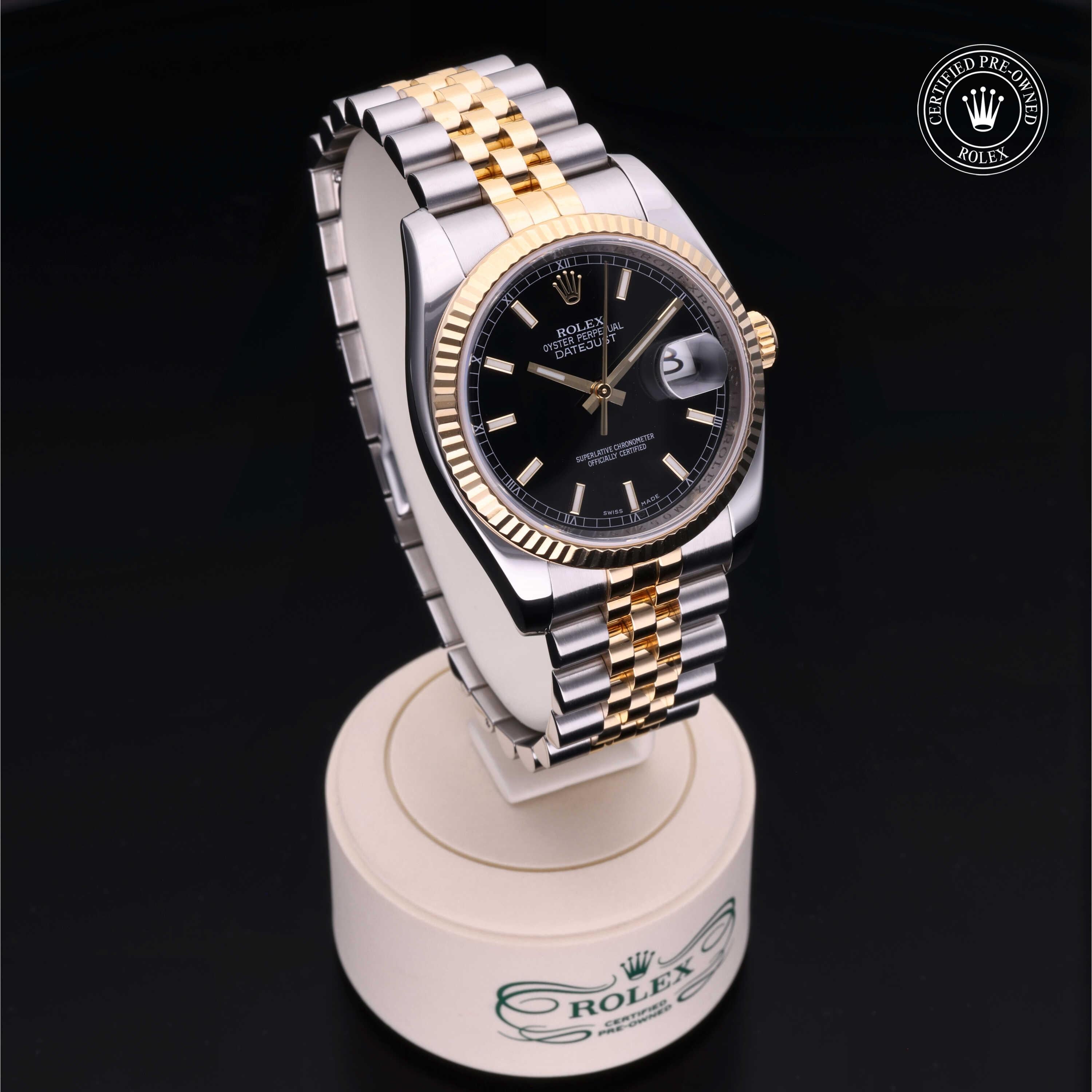 Rolex Certified Pre-Owned Datejust 36mm 116233 M052150 - 360° view