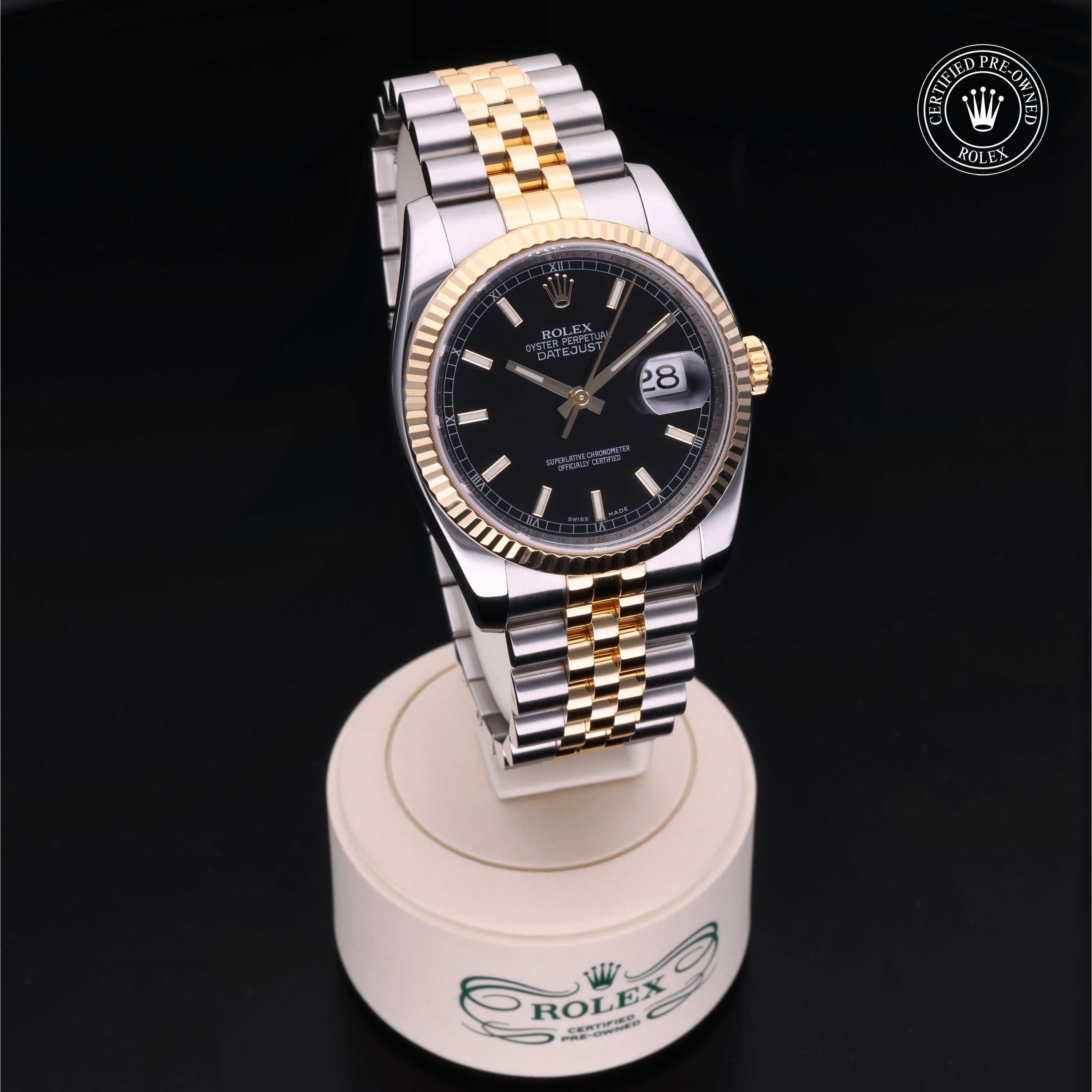 Rolex Certified Pre-Owned Datejust 36mm 116233 M052150 - 360° view
