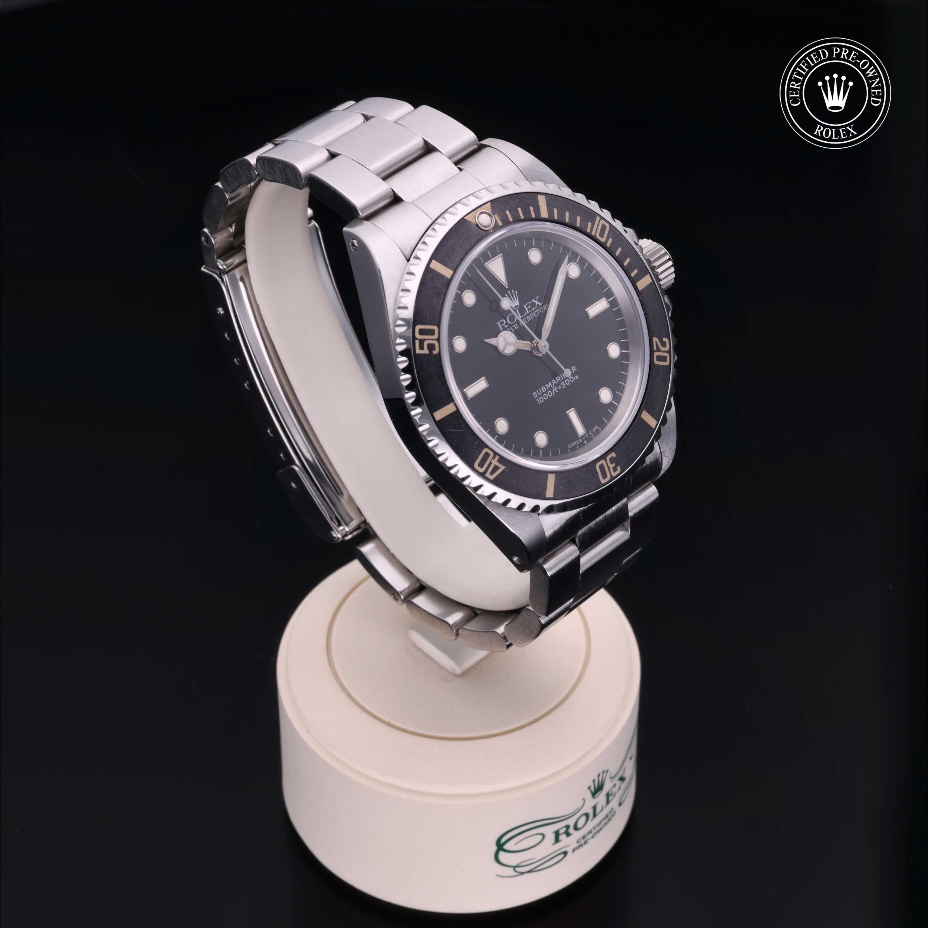 Rolex Certified Pre-Owned Submariner 40mm 14060 T499960 - 360° view