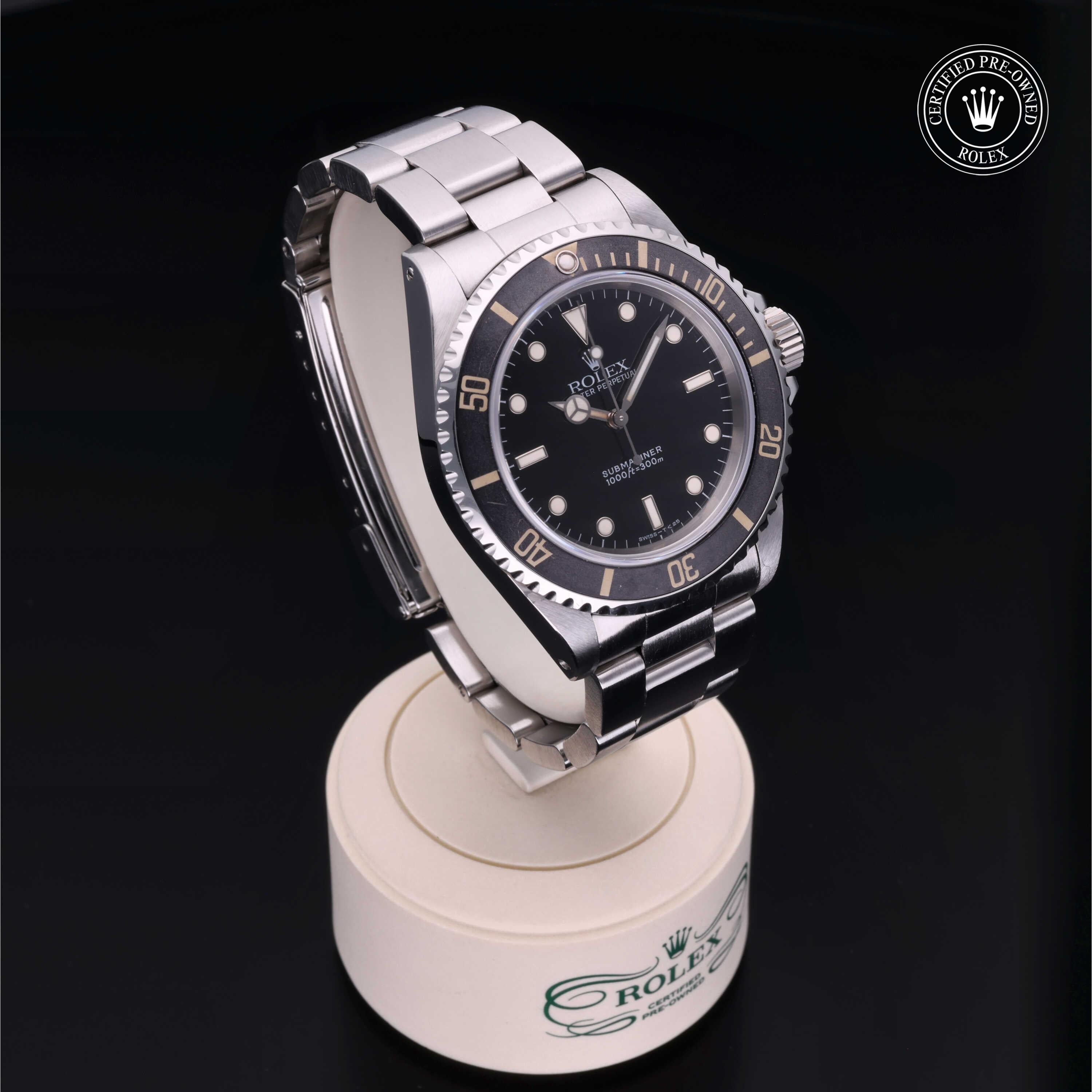 Rolex Certified Pre-Owned Submariner 40mm 14060 T499960 - 360° view