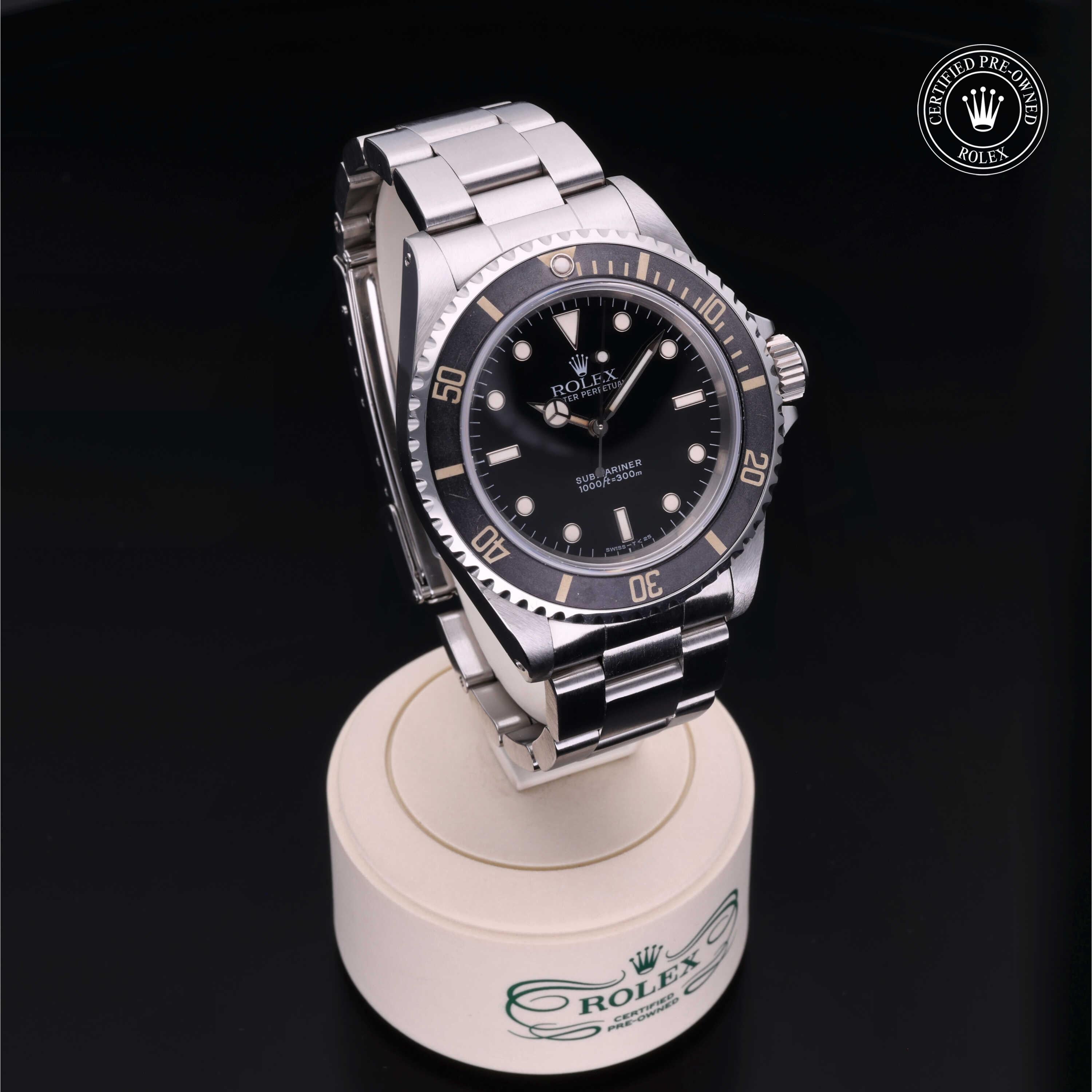 Rolex Certified Pre-Owned Submariner 40mm 14060 T499960 - 360° view