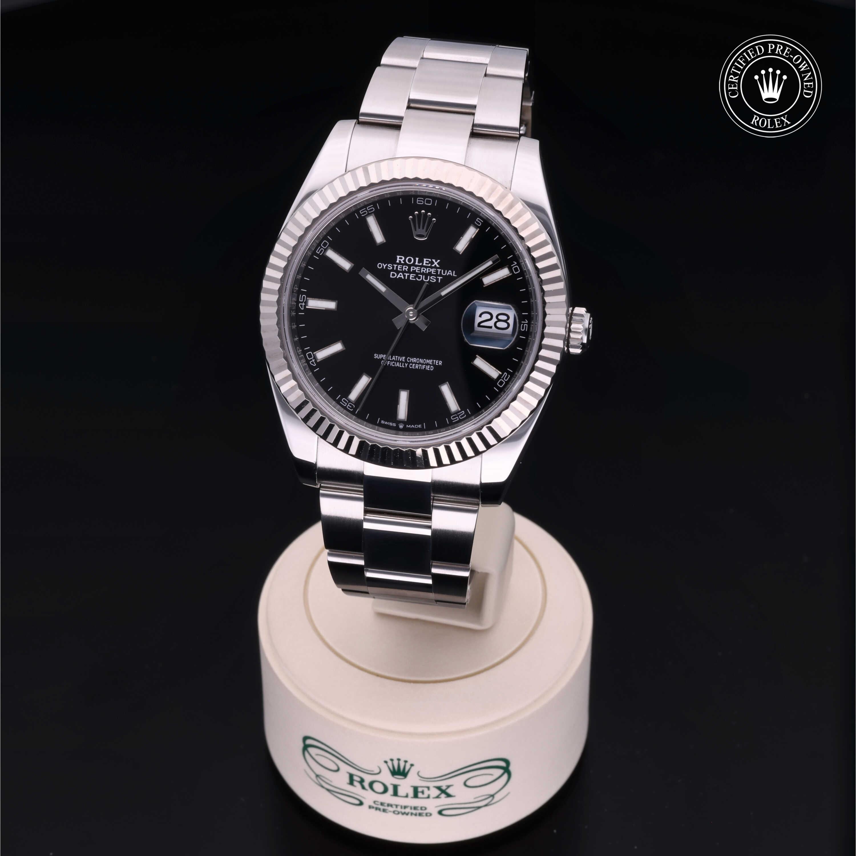 Rolex Certified Pre-Owned Datejust 41mm 126334 8618J6D6 - 360° view