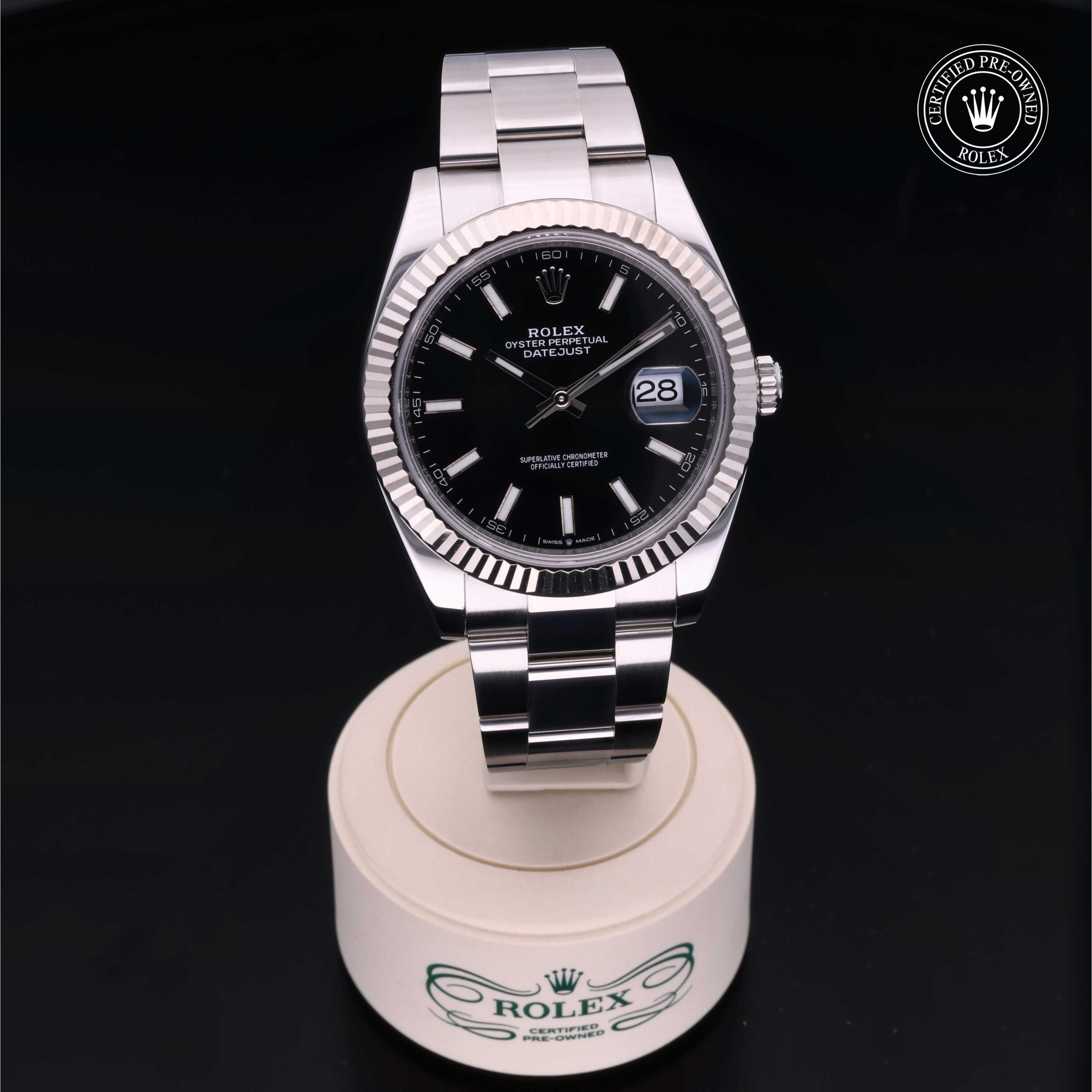 Rolex Certified Pre-Owned Datejust 41mm 126334 8618J6D6 - 360° view