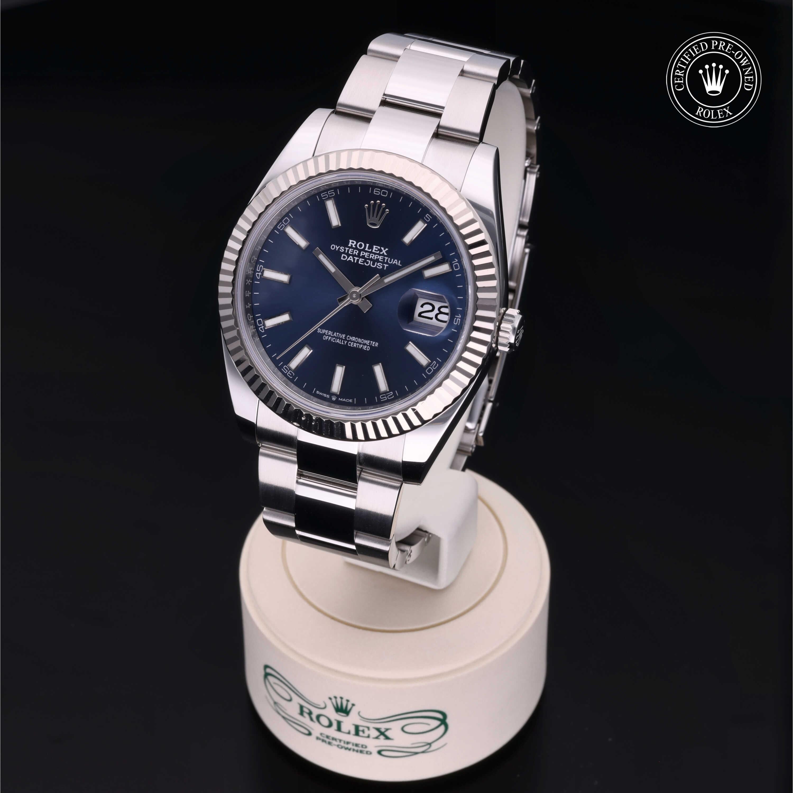 Rolex Certified Pre-Owned Datejust 41mm 126334 8VK62314 - 360° view