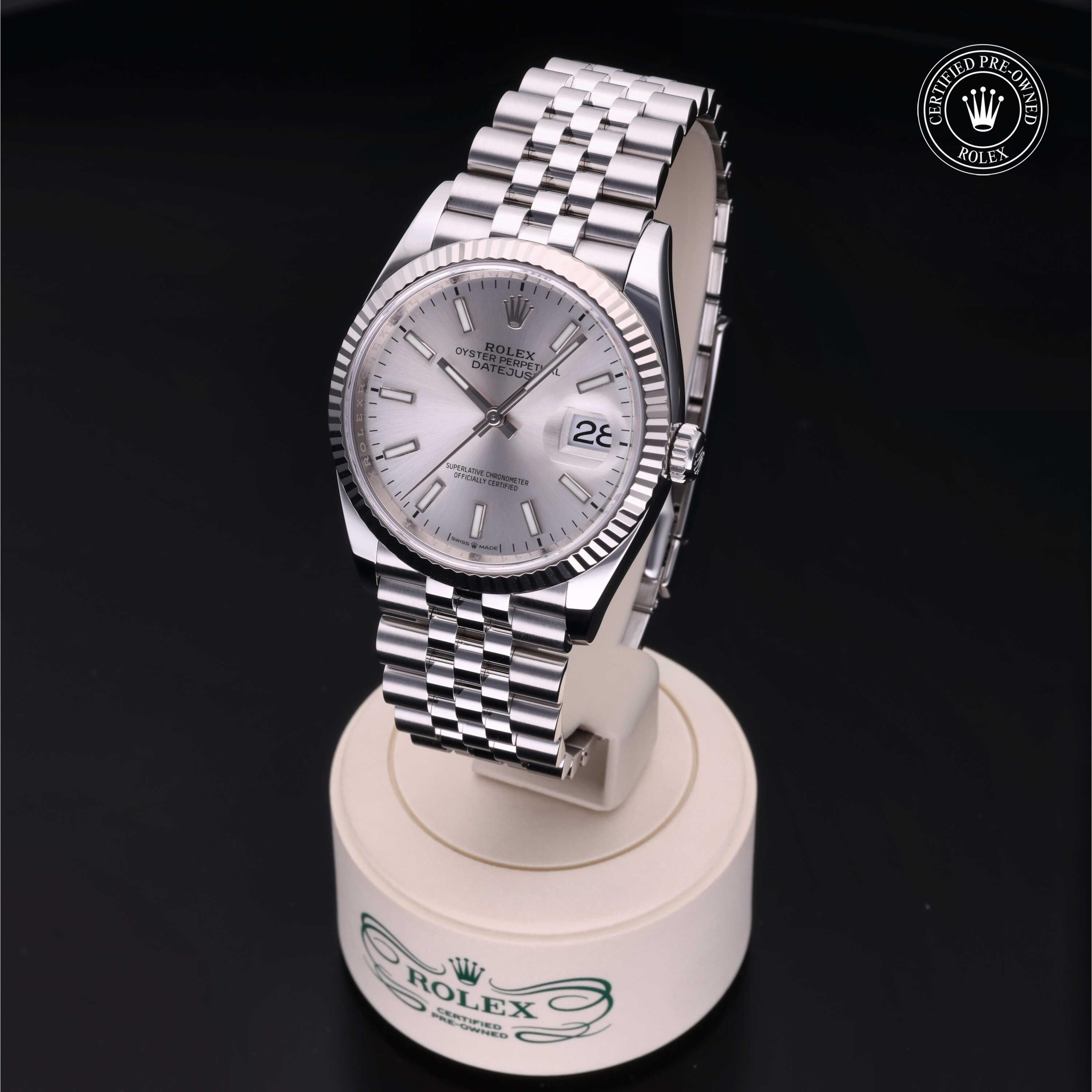 Rolex Certified Pre-Owned Datejust 36mm 126234 661K1215 - 360° view