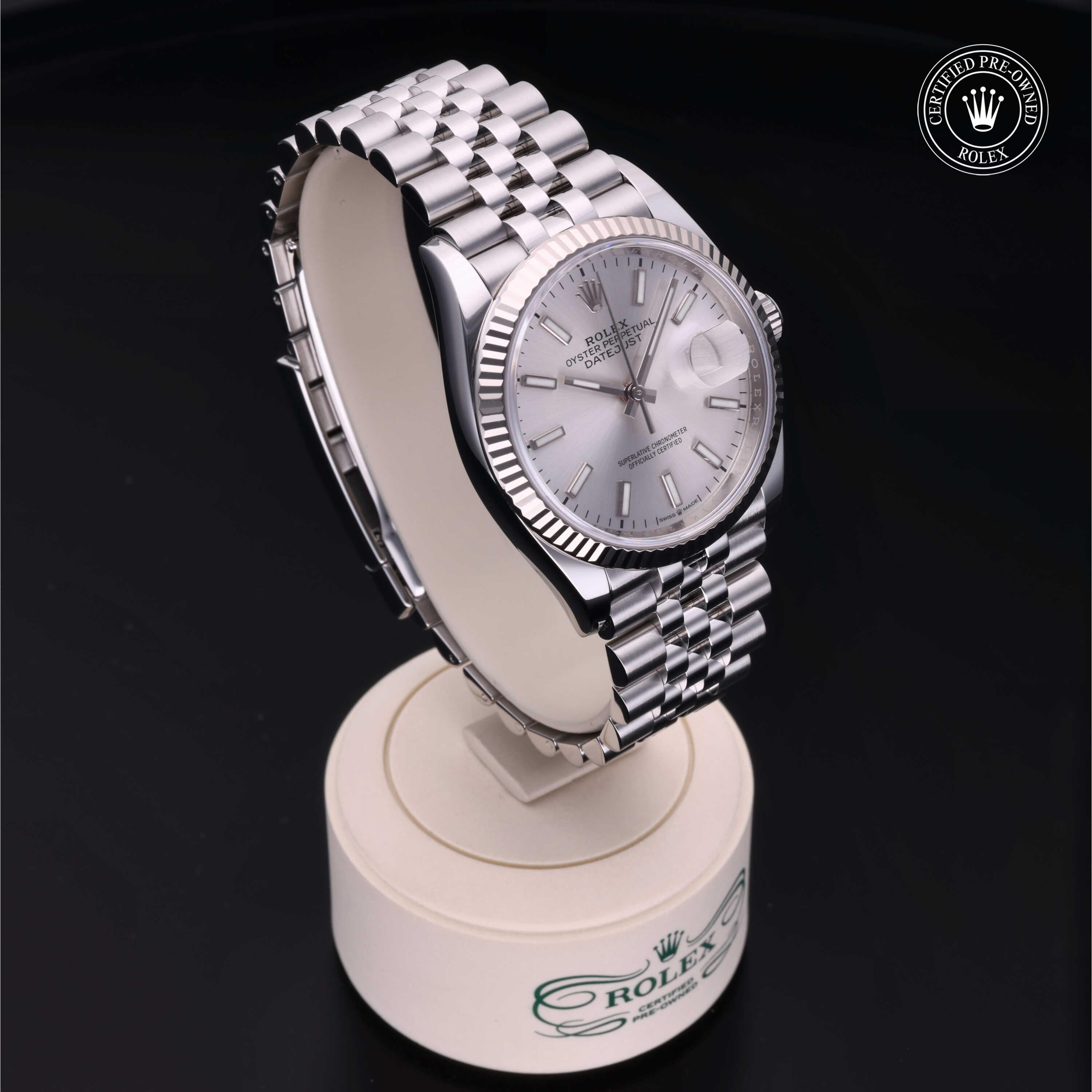 Rolex Certified Pre-Owned Datejust 36mm 126234 661K1215 - 360° view
