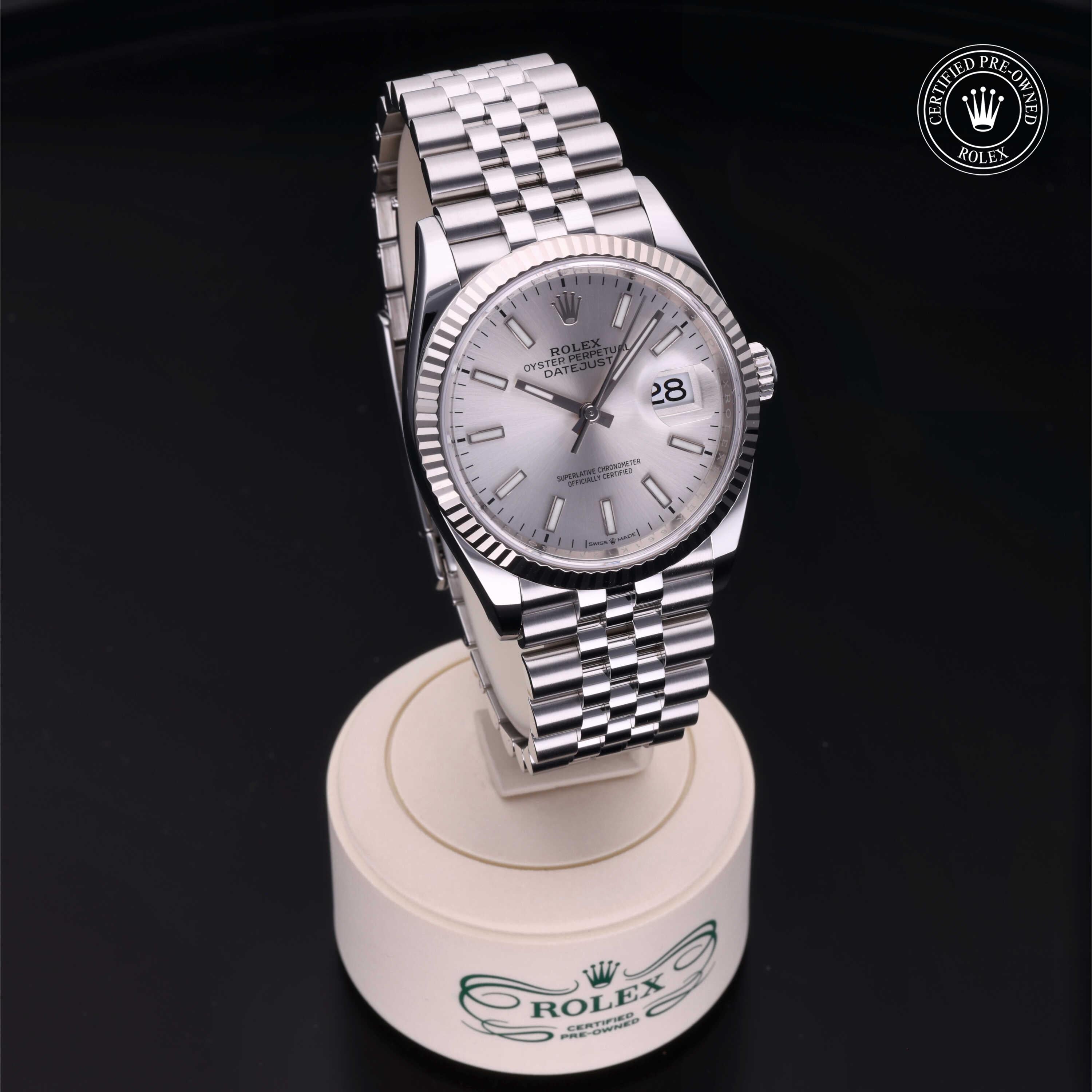 Rolex Certified Pre-Owned Datejust 36mm 126234 661K1215 - 360° view