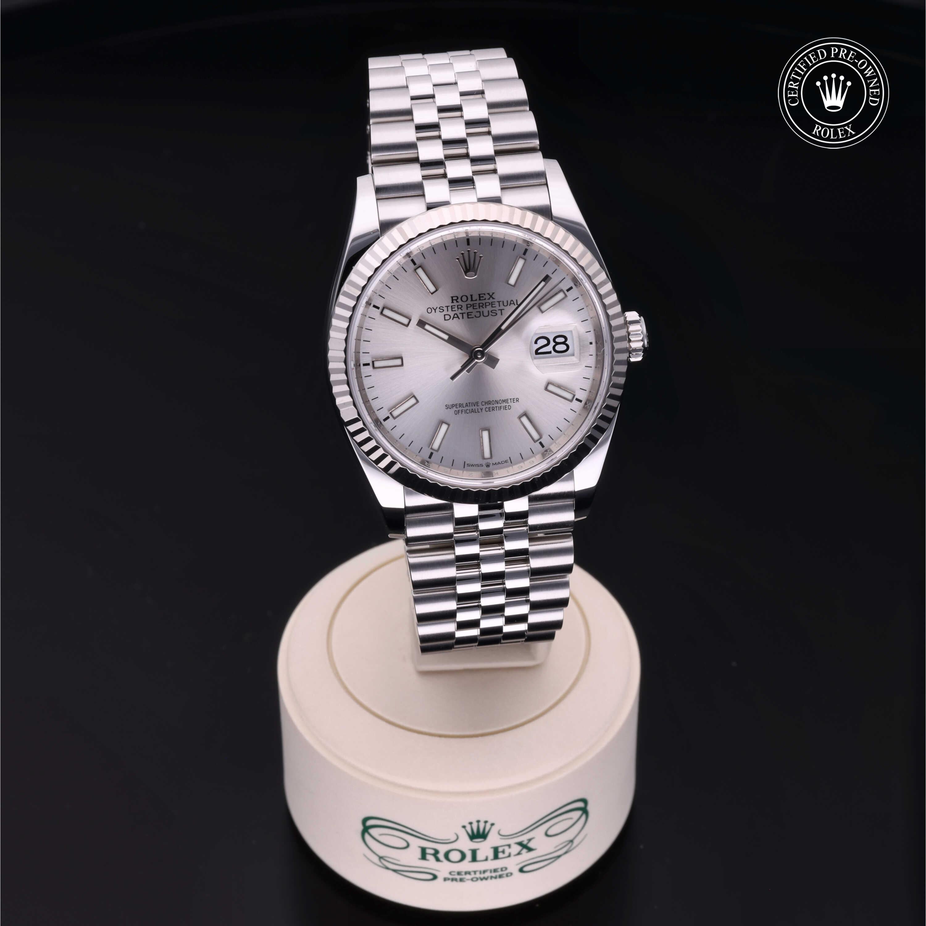 Rolex Certified Pre-Owned Datejust 36mm 126234 661K1215 - 360° view