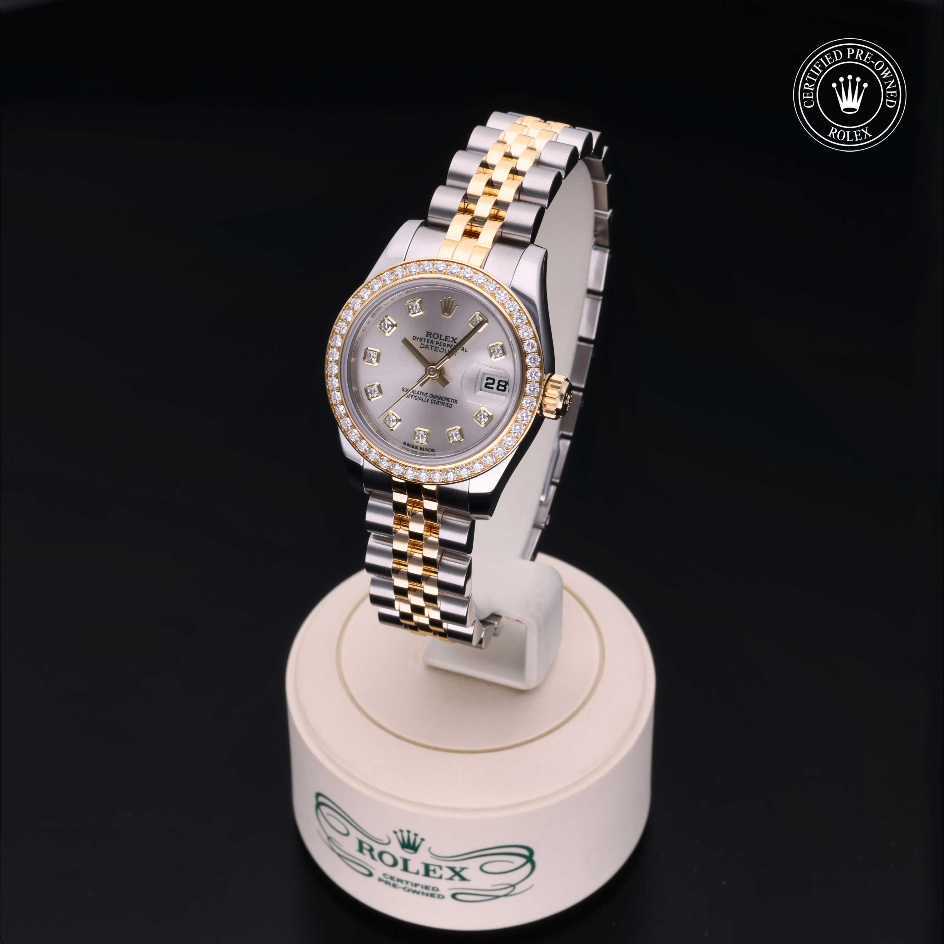 Rolex Certified Pre-Owned Lady-Datejust 26mm 179383 G495486 - 360° view