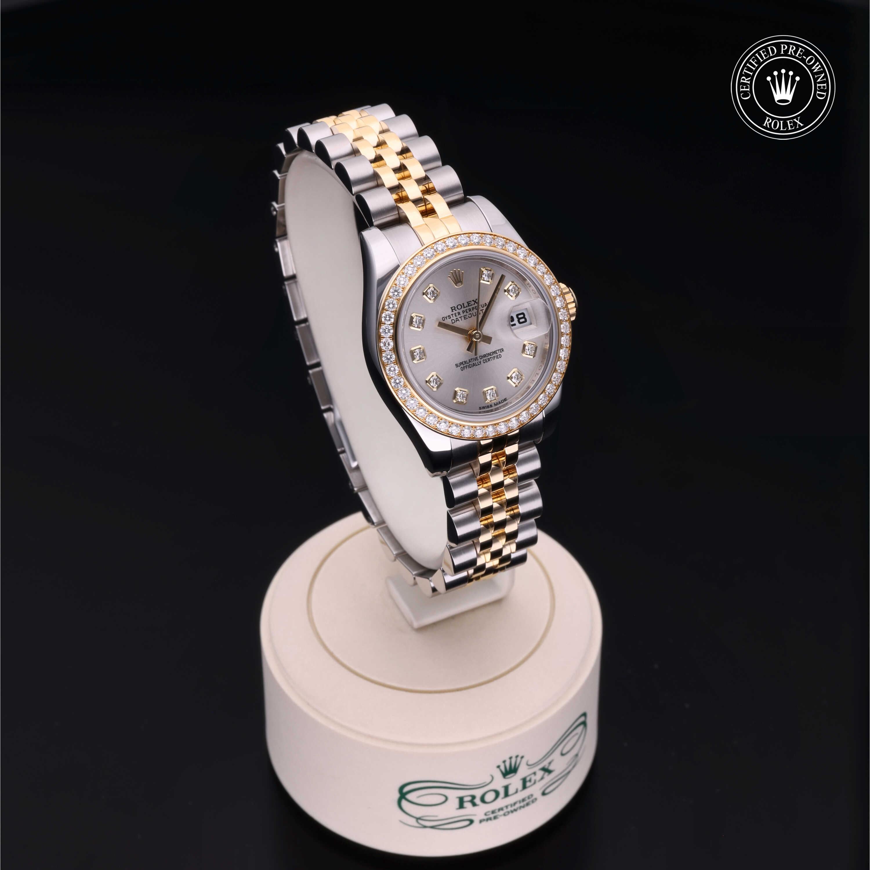 Rolex Certified Pre-Owned Lady-Datejust 26mm 179383 G495486 - 360° view
