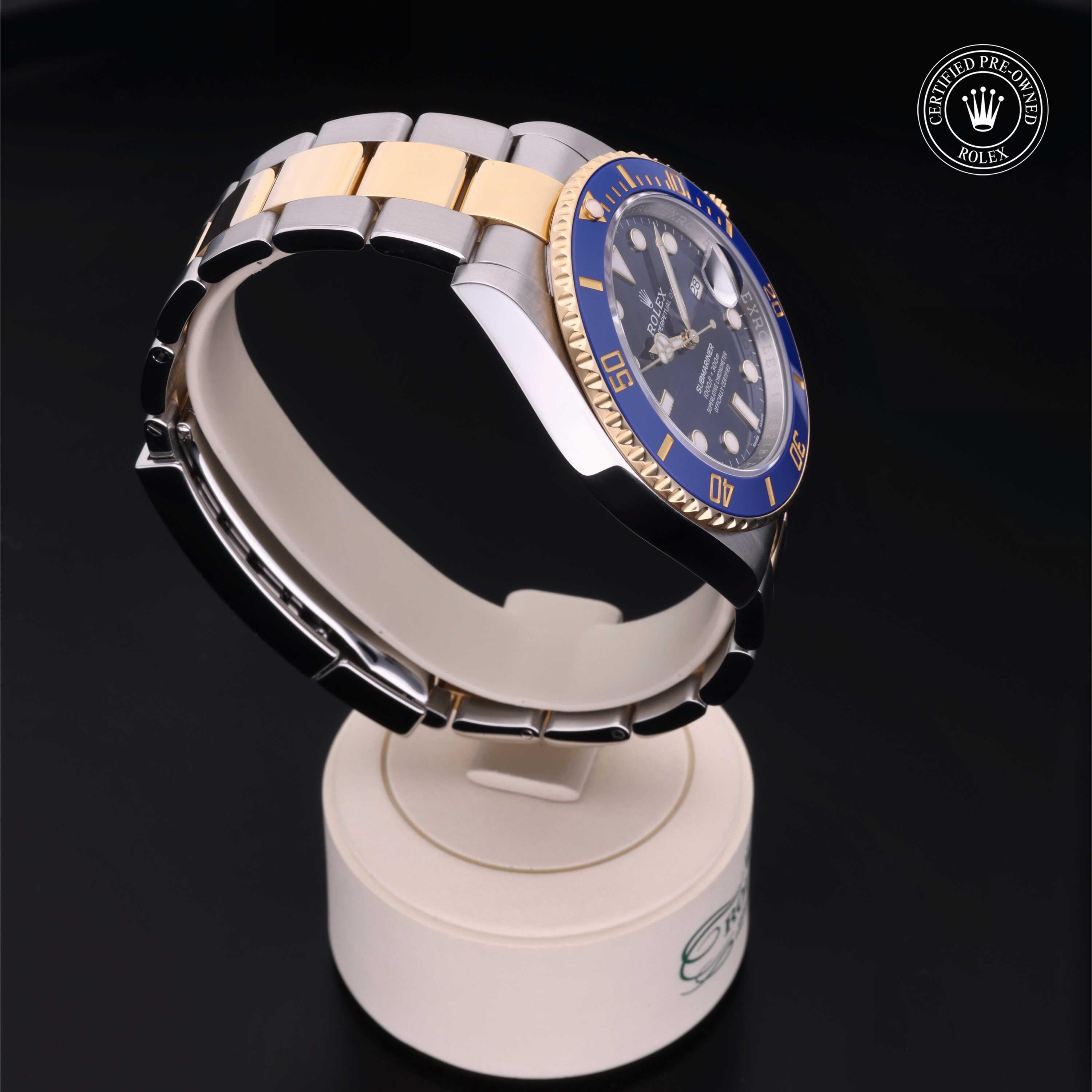 Rolex Certified Pre-Owned Submariner Date 40mm 12213LB 1M9821H1 - 360° view