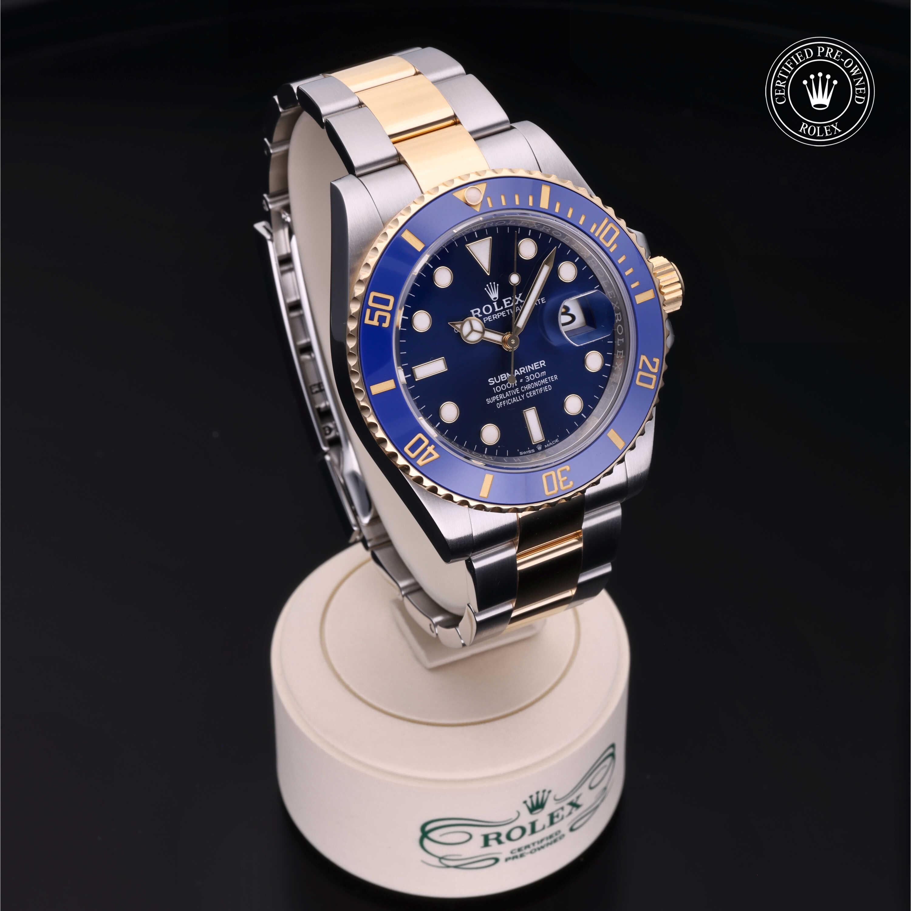 Rolex Certified Pre-Owned Submariner Date 40mm 12213LB 1M9821H1 - 360° view