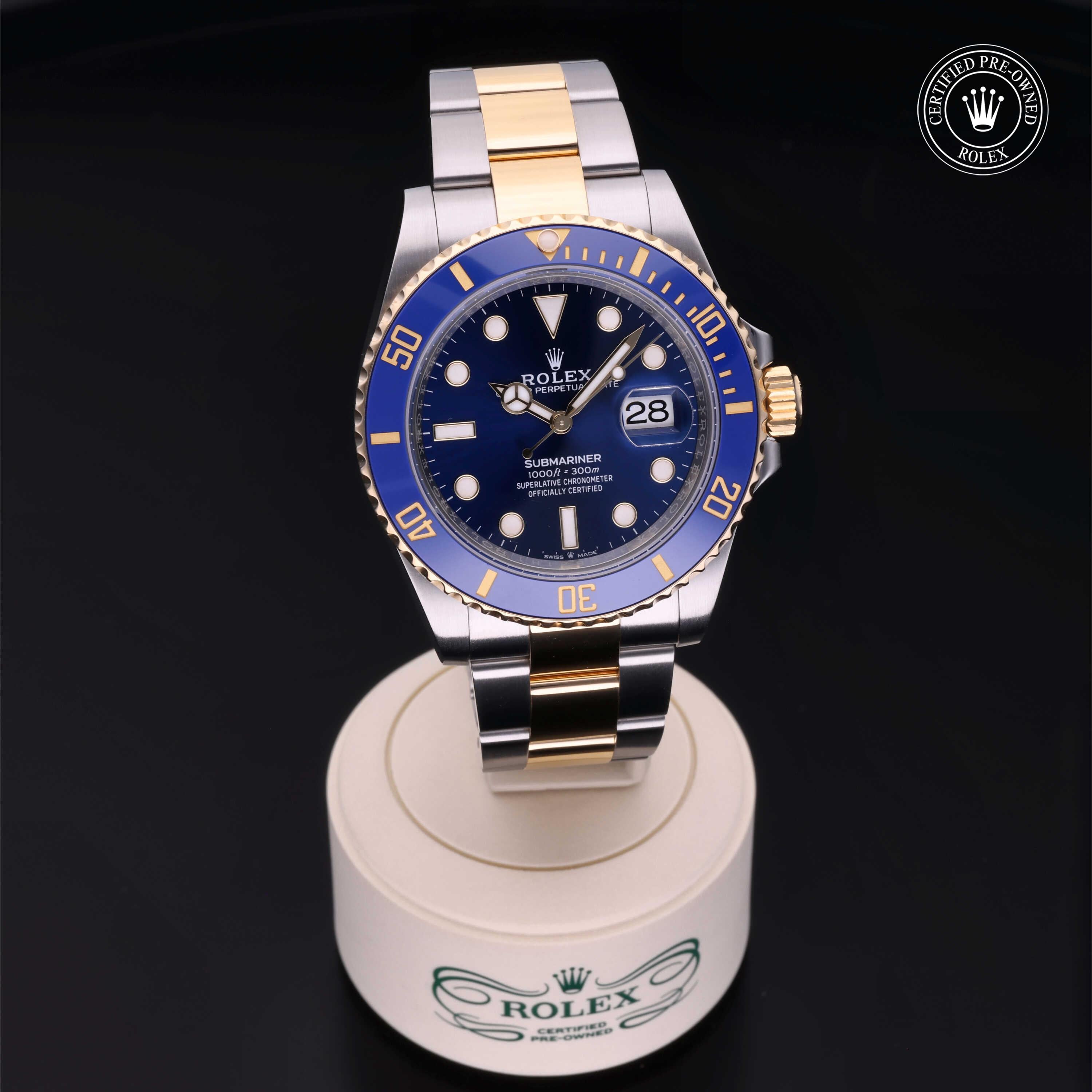 Rolex Certified Pre-Owned Submariner Date 40mm 12213LB 1M9821H1 - 360° view