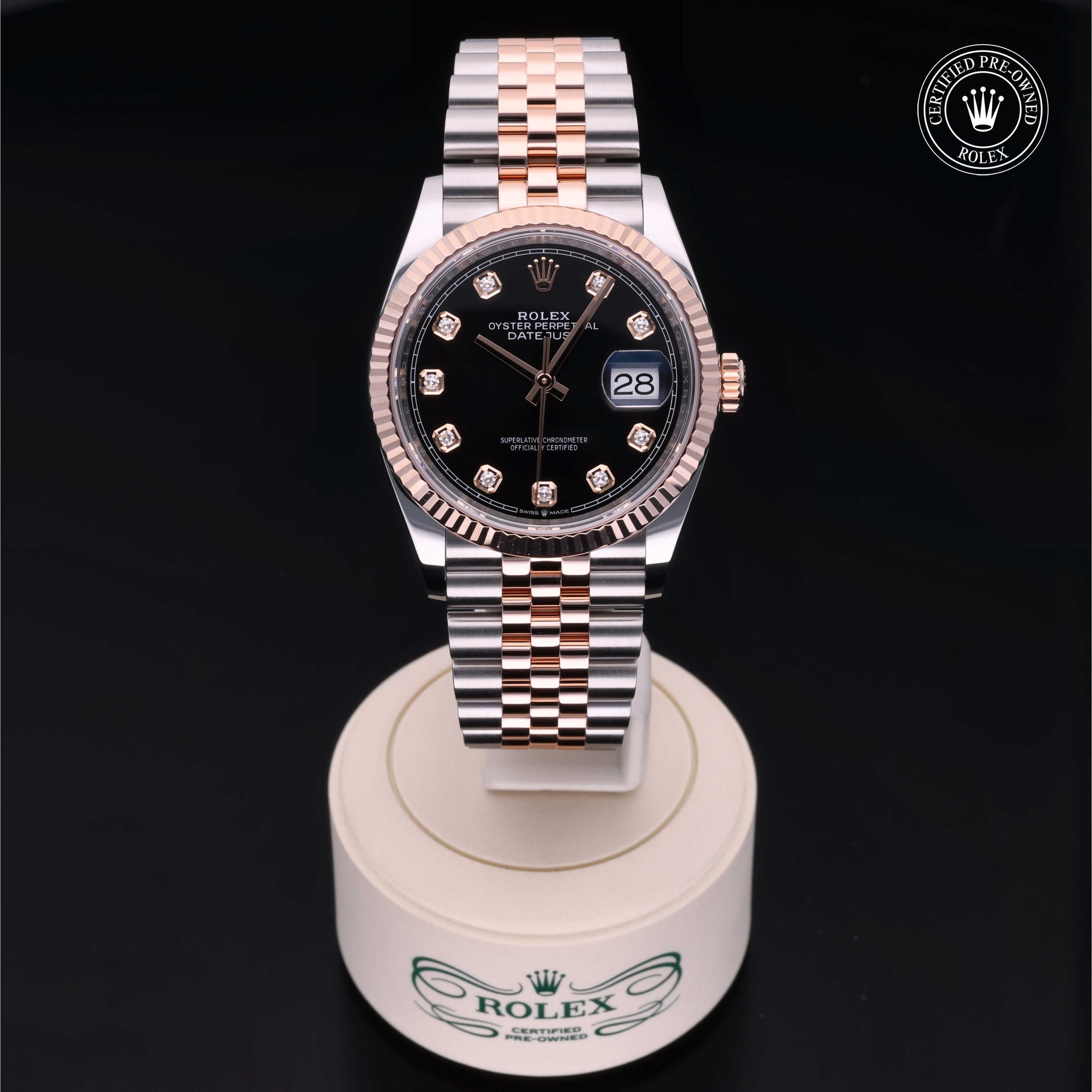 Rolex Certified Pre-Owned Datejust 36mm 126231 N65N1217 - 360° view