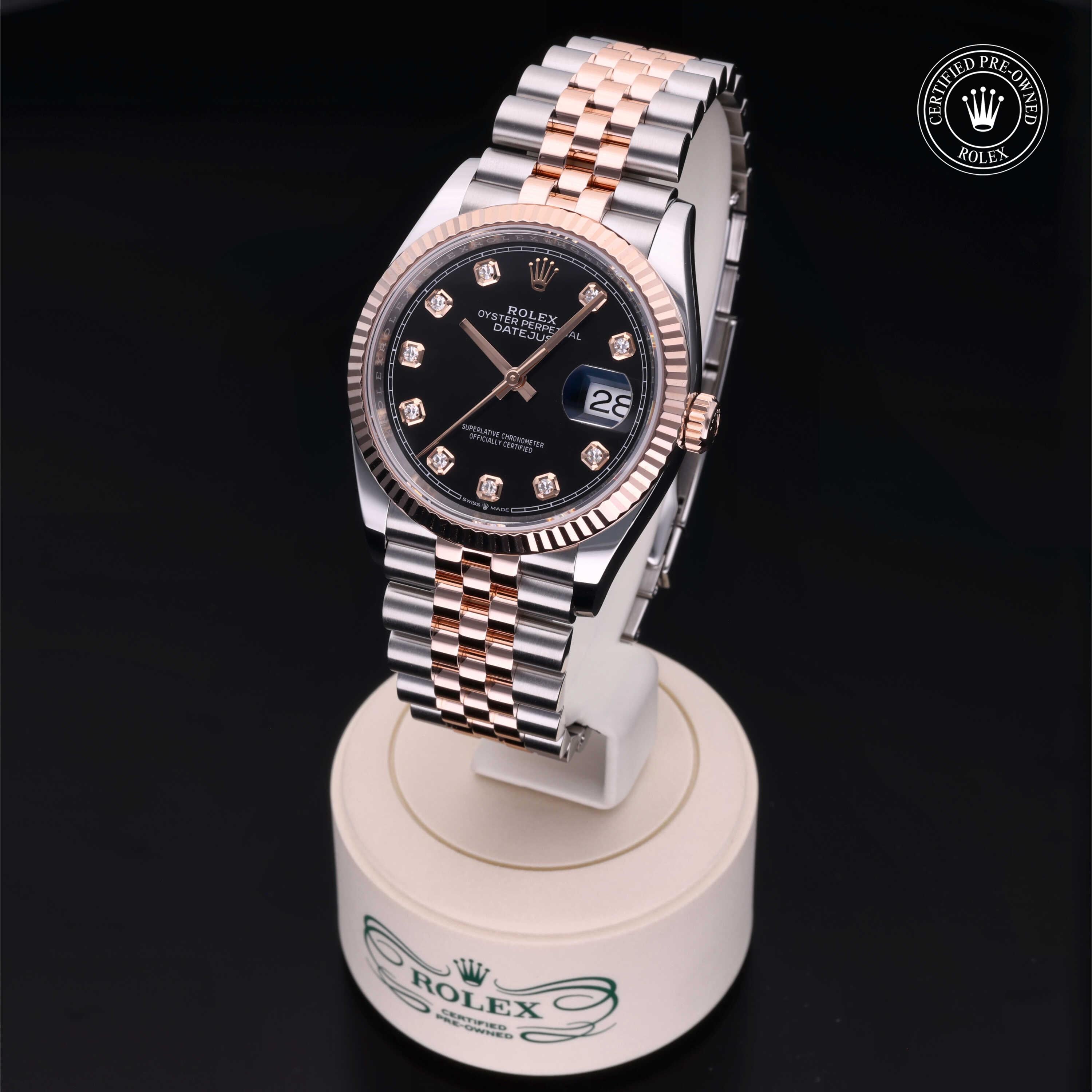 Rolex Certified Pre-Owned Datejust 36mm 126231 N65N1217 - 360° view