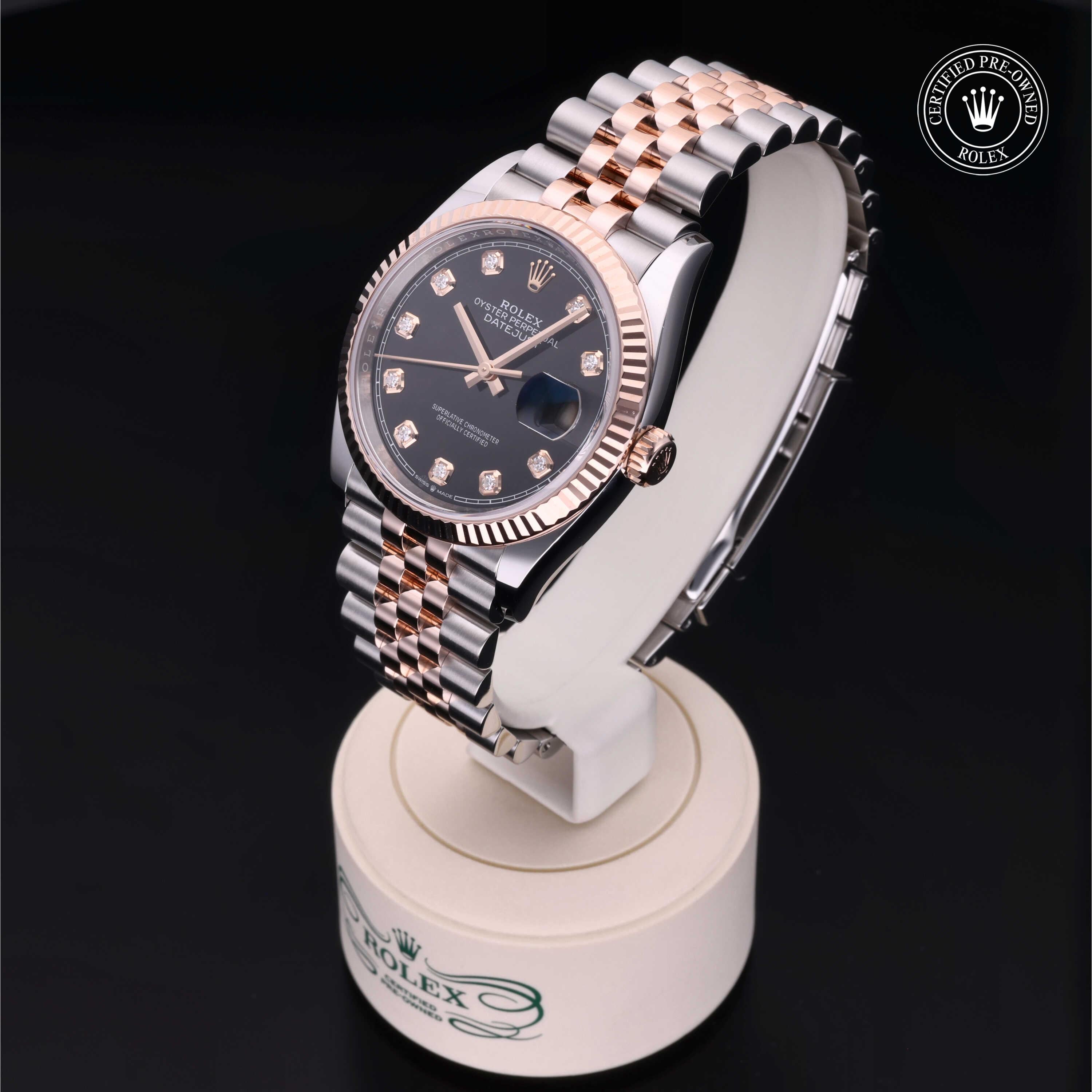 Rolex Certified Pre-Owned Datejust 36mm 126231 N65N1217 - 360° view