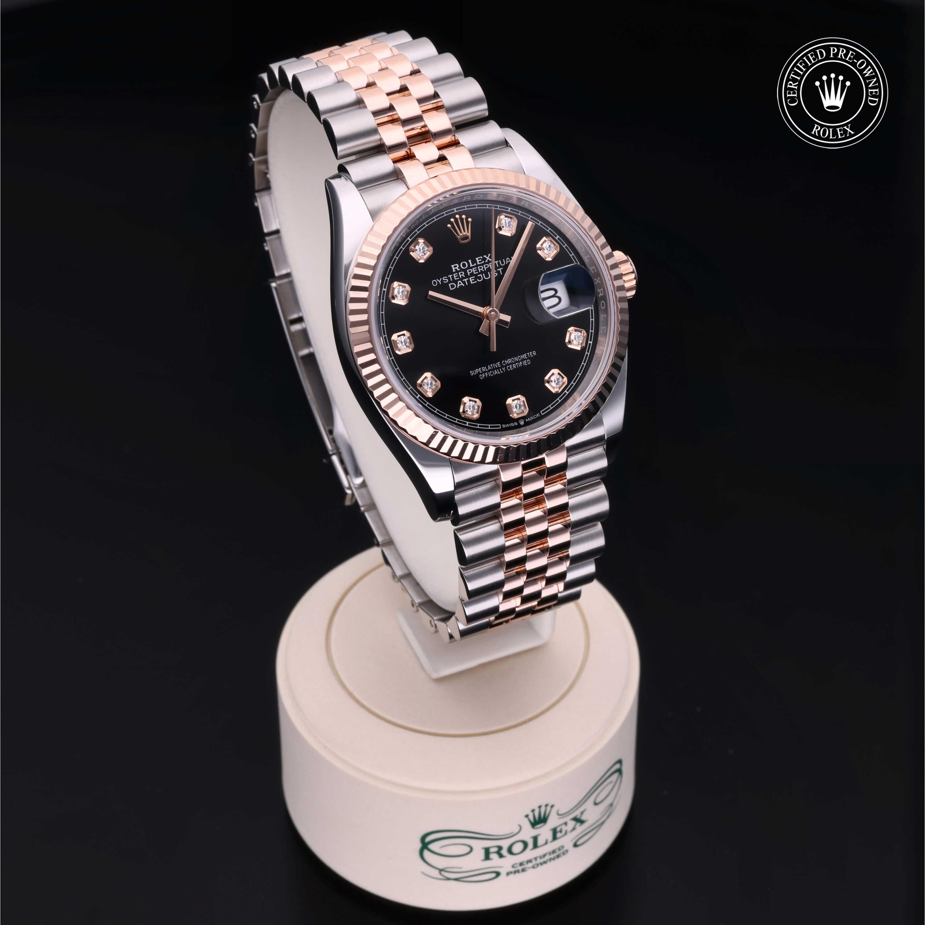 Rolex Certified Pre-Owned Datejust 36mm 126231 N65N1217 - 360° view