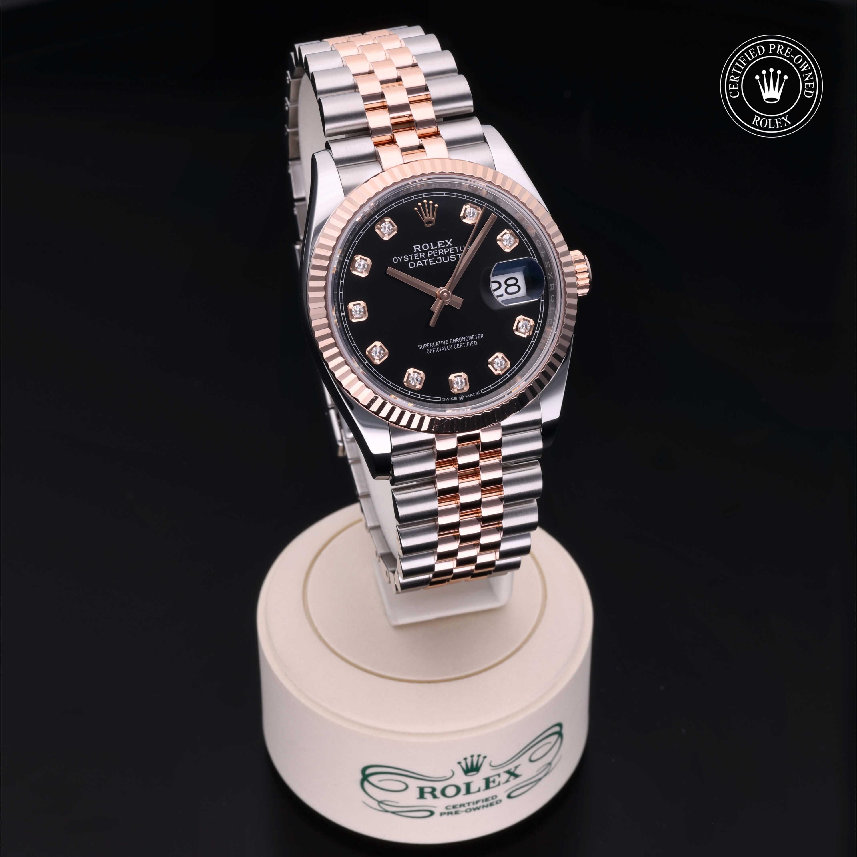 Rolex Certified Pre-Owned Datejust 36mm 126231 N65N1217 - 360° view