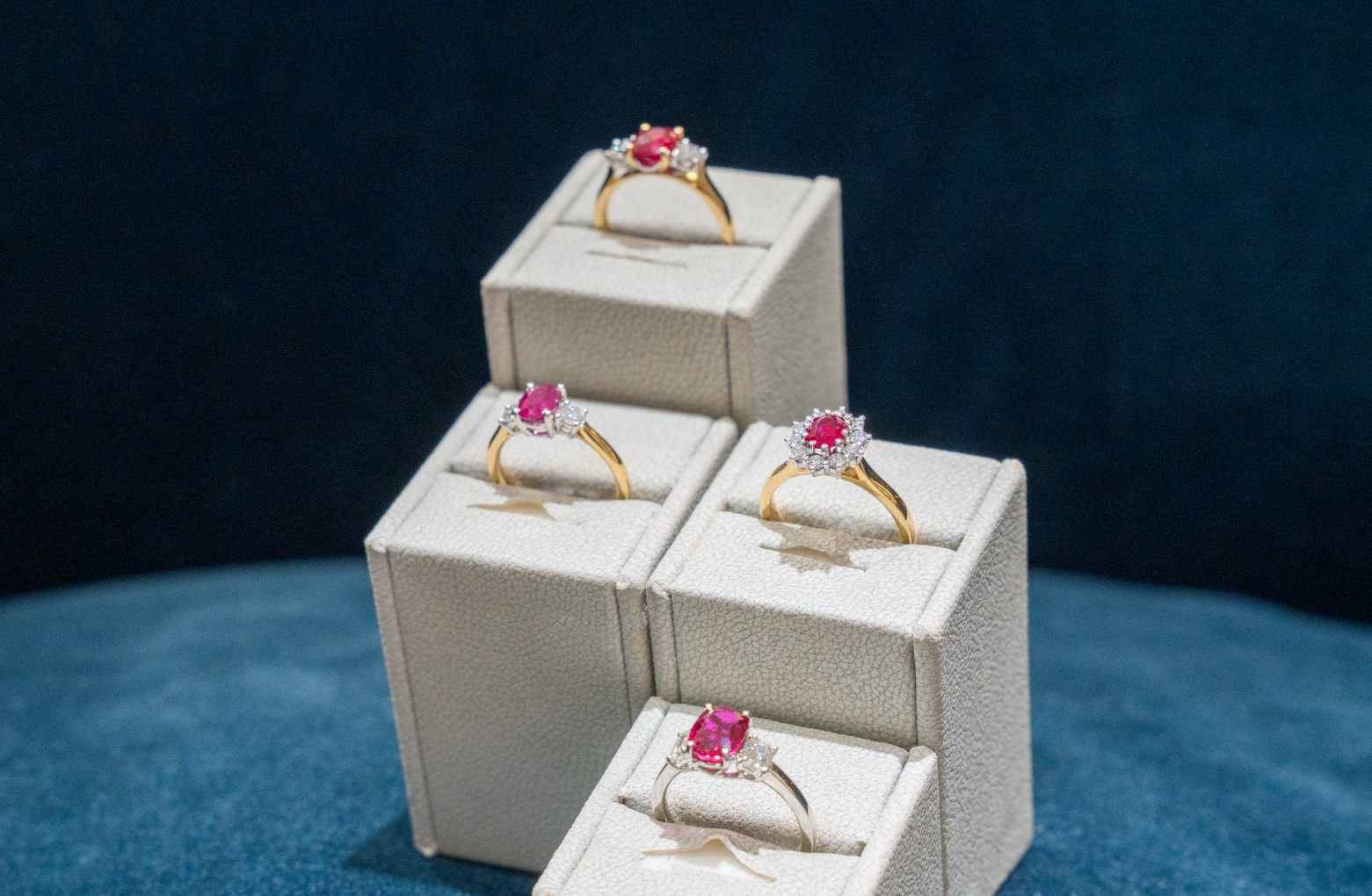 Ruby Engagement Rings