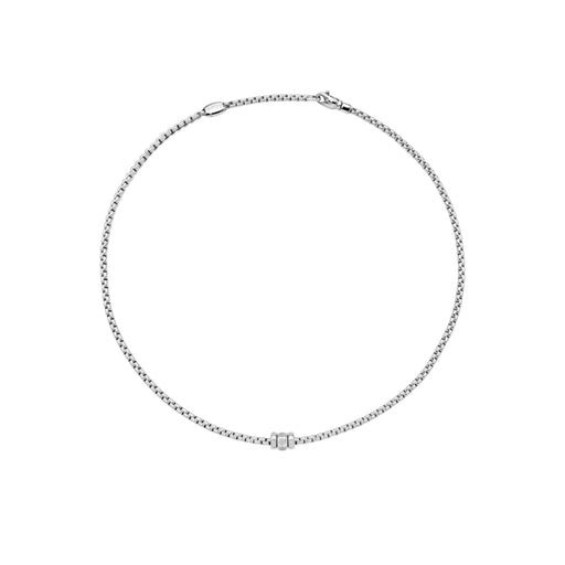 Eka 18ct White Gold Diamond Necklace 73101C3_PB_B_BBB Necklace Fope 45cm