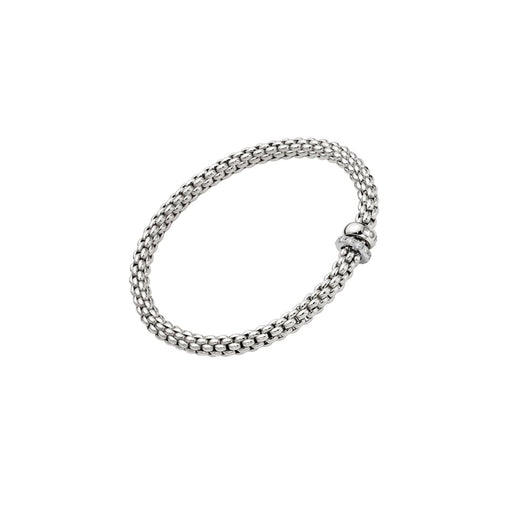 Solo 18ct White Gold Diamond Flex'it Bracelet 62406BX_PB_B_BBX Bracelet Fope Small  