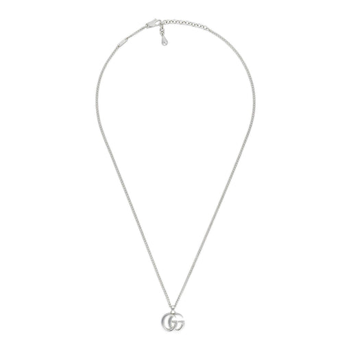 Gucci GG Marmont Silver Pendant Necklace YBB814914001 Necklace Gucci   