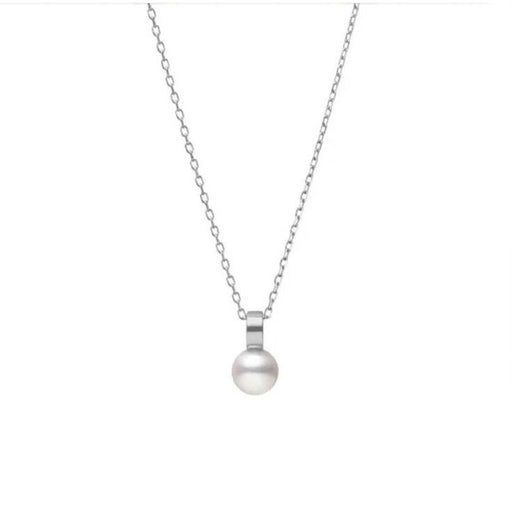 Mikimoto Circle Akoya Cultured Pearl Necklace in 18ct White Gold - PP20598W Necklace Mikimoto   