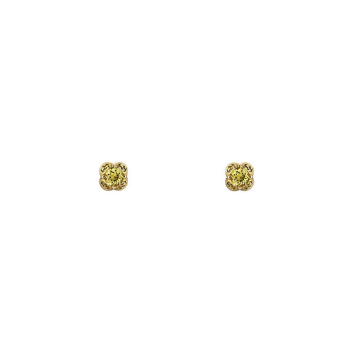 Gucci Interlocking G 18ct Yellow Gold Beryl Earrings YBD662427002 Earrings Gucci   