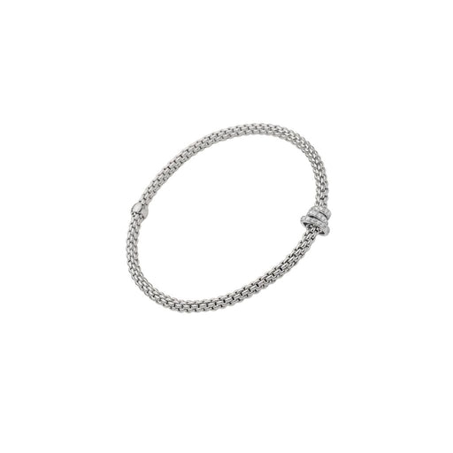 Prima 18ct White Gold Flex'it Diamond Bracelet 74408BX_PB_B_BBB Bracelet Fope Small