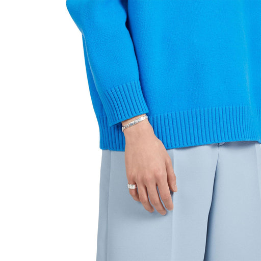 Gucci Tag Diagonal Interlocking G Silver Bracelet YBA774054001 Bracelet Gucci   