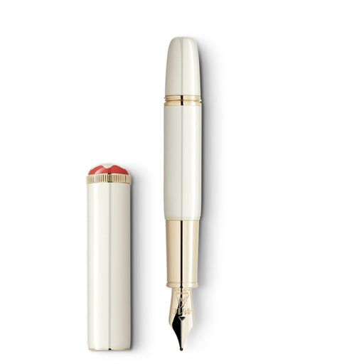 Montblanc Heritage Rouge Et Noir "Baby" Special Edition Ivory Fountain Pen MB128121 Pens Montblanc   
