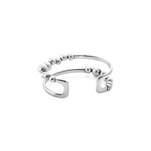 Georg Jensen MOONLIGHT GRAPES Silver Double Bangle 20000659 Bangle Georg Jensen   