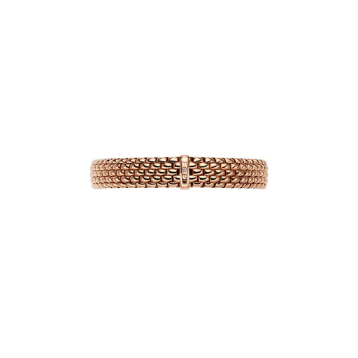 Panorama 18ct Rose Gold Diamond Flex'it Bracelet 01M04BX_BB_R_XRX Bracelet Fope   