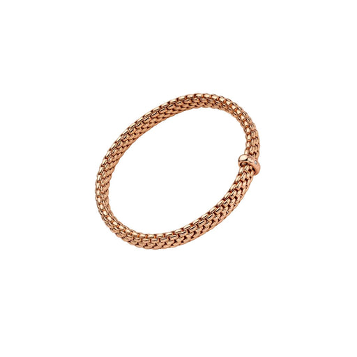 Vendome 18ct Rose Gold Diamond Flex'it Bracelet 01M02BX_BB_R_XRX Bracelet Fope Small  