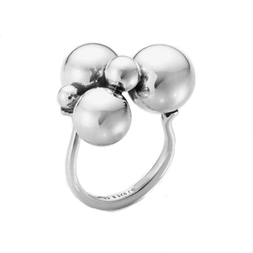 Georg Jensen MOONLIGHT GRAPES Silver Ring 20000660 Ring Georg Jensen   