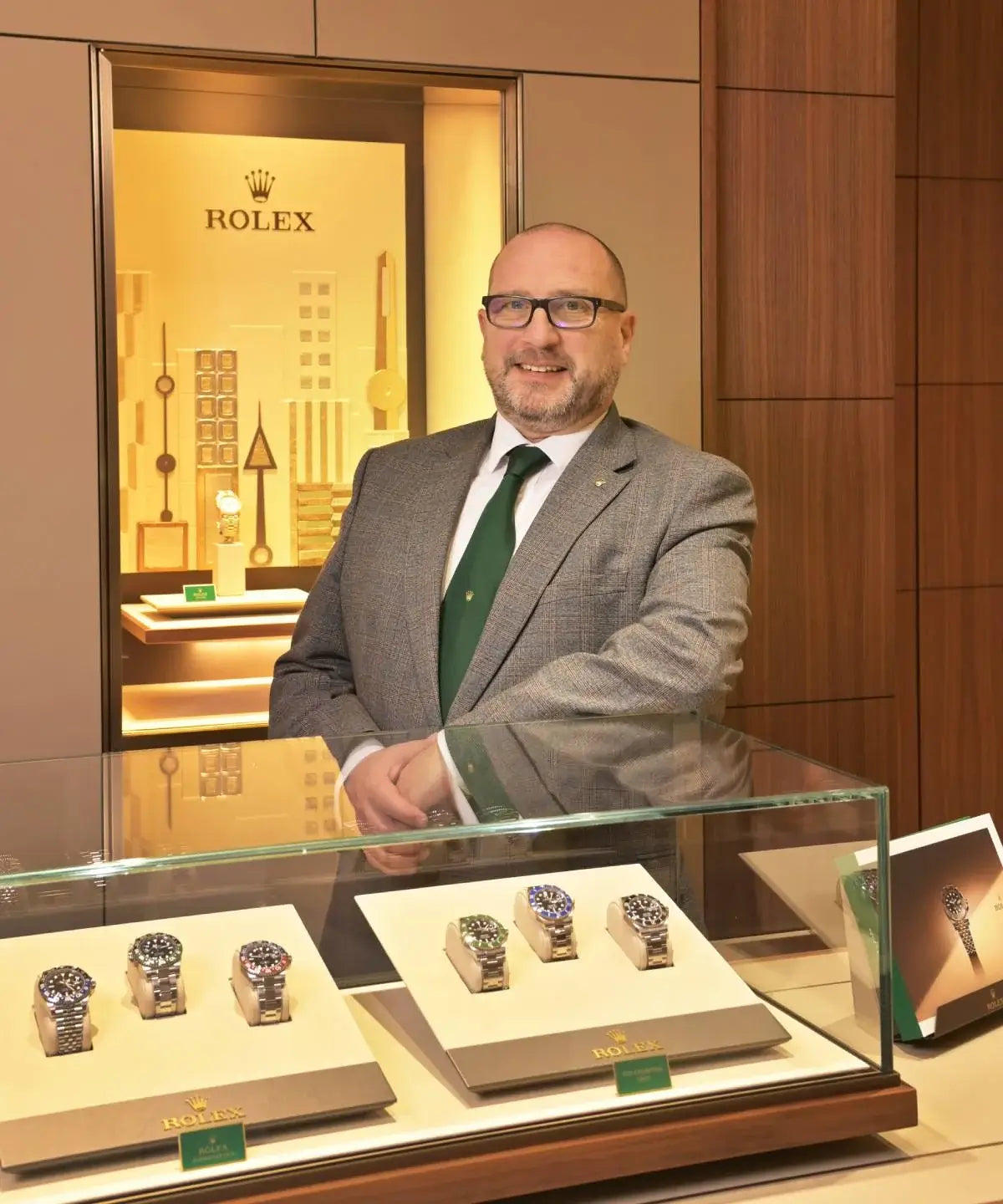 Symon Rowland, Michael Spiers Rolex Manager, Plymouth