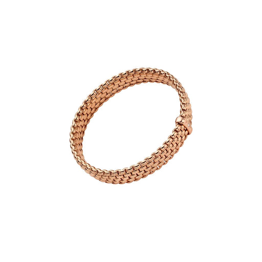 Panorama 18ct Rose Gold Diamond Flex'it Bracelet 01M04BX_BB_R_XRX Bracelet Fope Small  