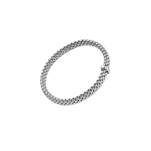 Vendome 18ct White Gold Diamond Flex'it Bracelet 01M02BX_BB_B_XBX Bracelet Fope Small  