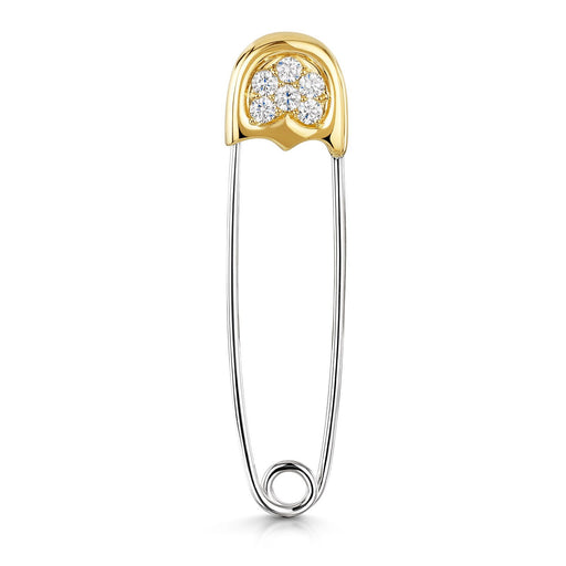 Michael Spiers 18ct Yellow & White Gold Brilliant-Cut Diamond Pin 0.57ct Brooch/Pin Michael Spiers   