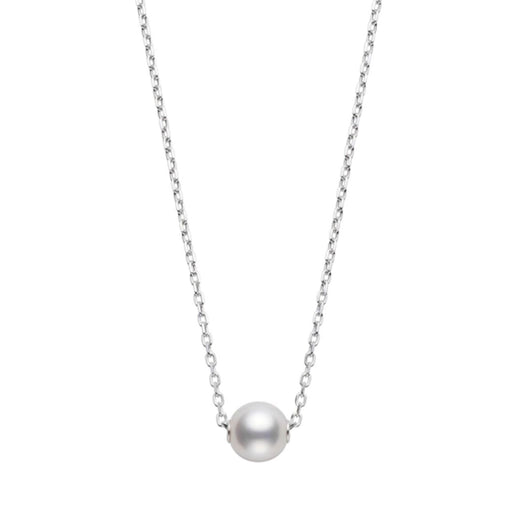 Mikimoto Classic Akoya Cultured Pearl Necklace in 18ct White Gold - PP20078W8 Necklace Mikimoto   