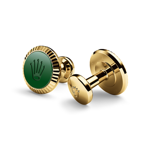 ‘Fluted’ cufflinks Rolex