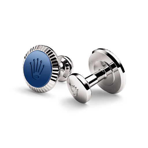 ‘Fluted’ cufflinks Rolex