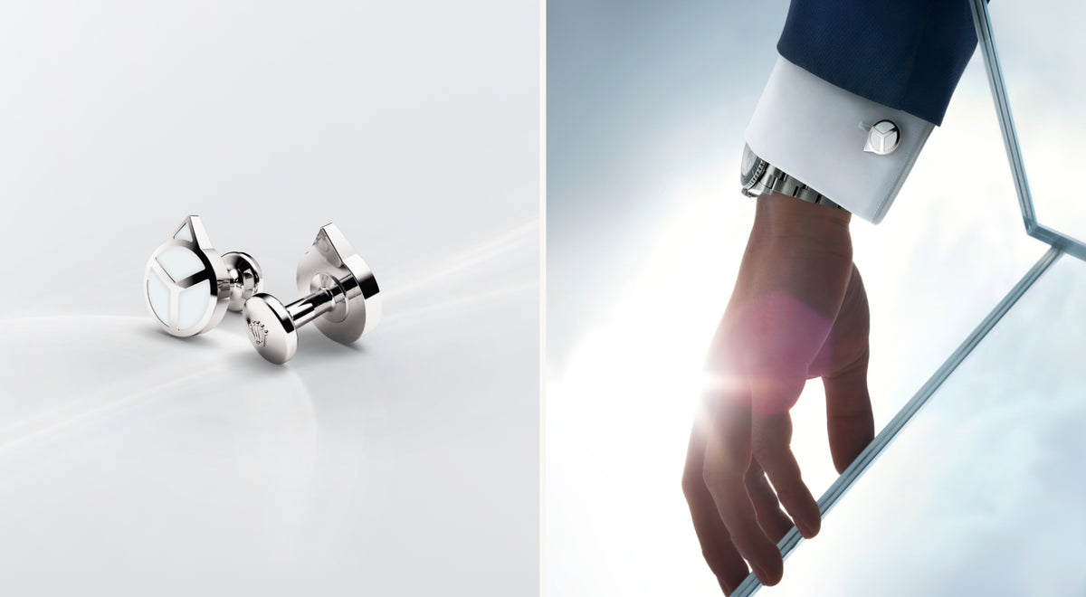 Hand’ cufflinks Always shining