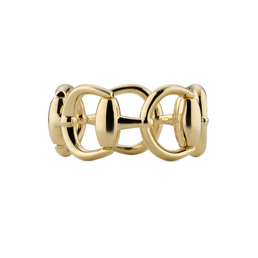 Gucci Horsebit 18ct Yellow Gold Ring YBC831316001 Ring Gucci