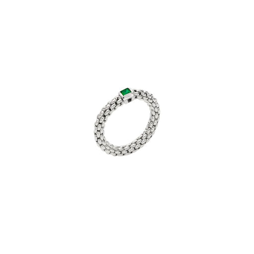 Souls 18ct White Gold Flex'it Emerald Ring 09E08AX_B6_B_XBX Ring Fope S  