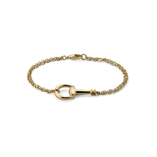 Gucci Horsebit 18ct Yellow Gold Chain Bracelet YBA795812001 Bracelet Gucci   